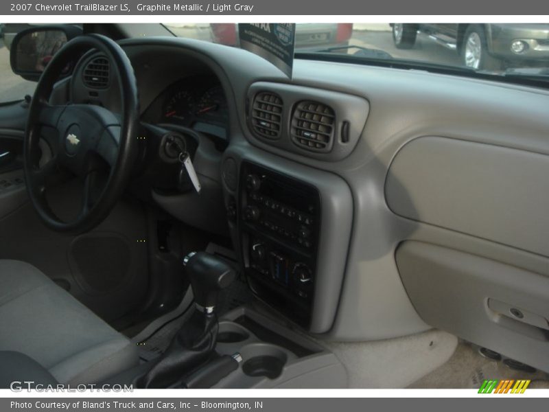 Graphite Metallic / Light Gray 2007 Chevrolet TrailBlazer LS
