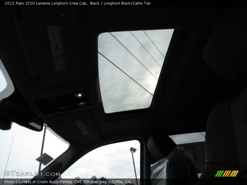 Black / Longhorn Black/Cattle Tan 2013 Ram 1500 Laramie Longhorn Crew Cab