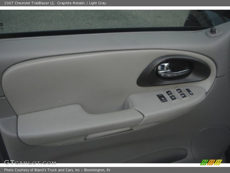 Graphite Metallic / Light Gray 2007 Chevrolet TrailBlazer LS
