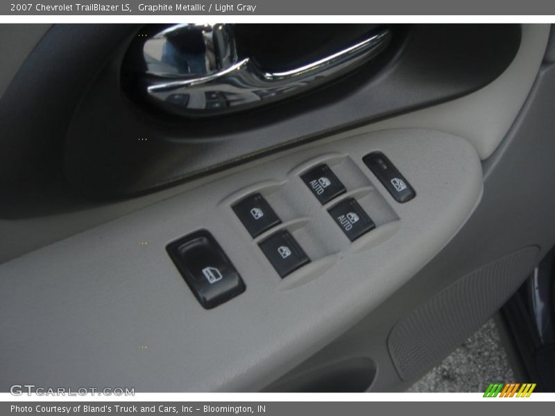 Graphite Metallic / Light Gray 2007 Chevrolet TrailBlazer LS