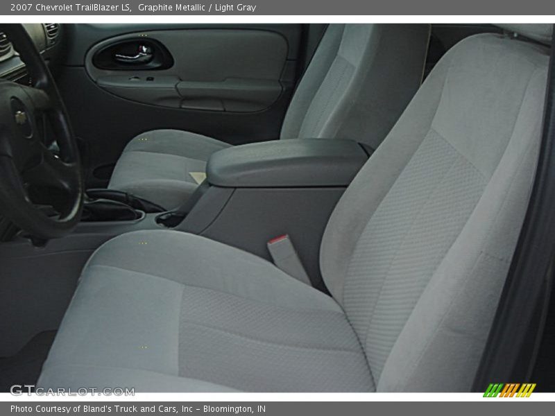 Graphite Metallic / Light Gray 2007 Chevrolet TrailBlazer LS