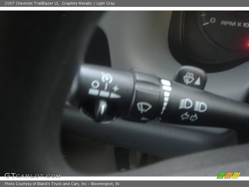 Graphite Metallic / Light Gray 2007 Chevrolet TrailBlazer LS