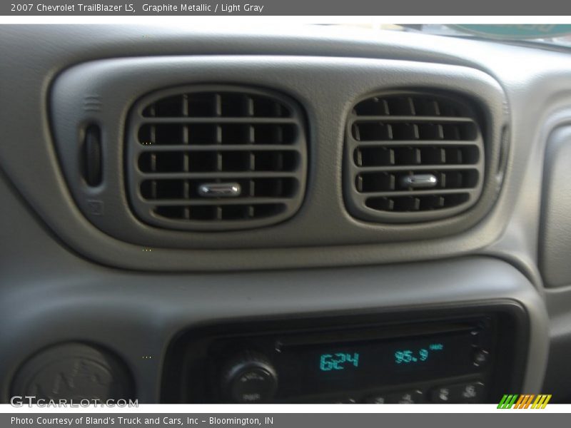 Graphite Metallic / Light Gray 2007 Chevrolet TrailBlazer LS