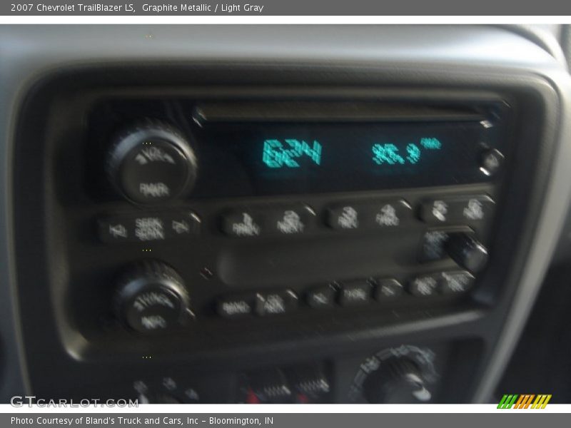 Graphite Metallic / Light Gray 2007 Chevrolet TrailBlazer LS