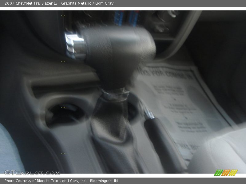 Graphite Metallic / Light Gray 2007 Chevrolet TrailBlazer LS