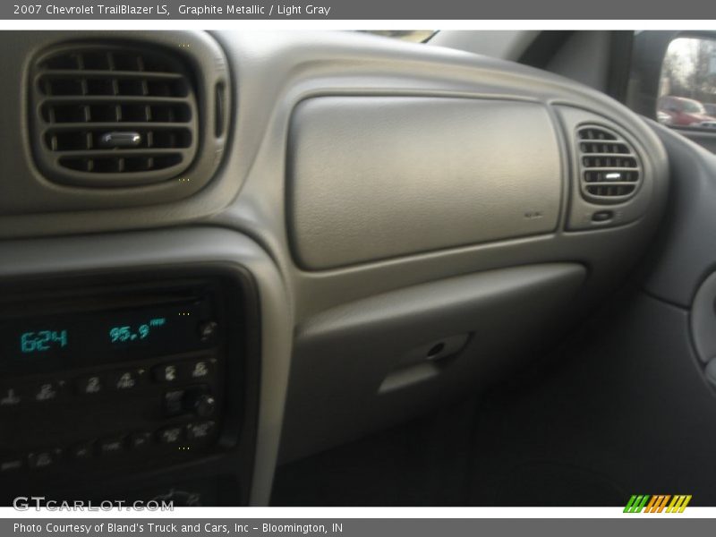 Graphite Metallic / Light Gray 2007 Chevrolet TrailBlazer LS