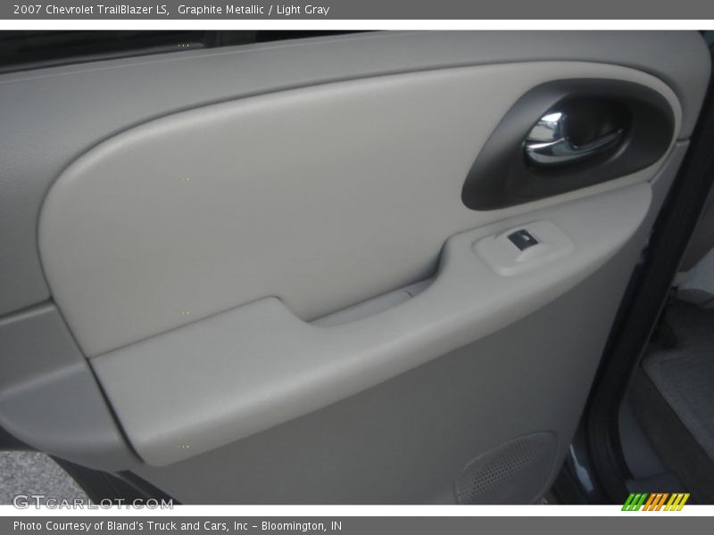 Graphite Metallic / Light Gray 2007 Chevrolet TrailBlazer LS