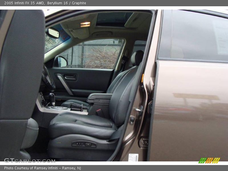 Beryllium 16 / Graphite 2005 Infiniti FX 35 AWD