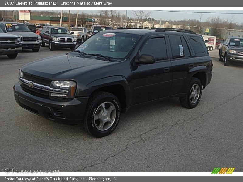 Graphite Metallic / Light Gray 2007 Chevrolet TrailBlazer LS