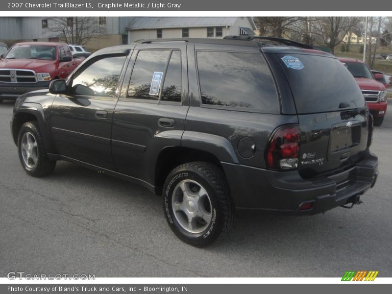 Graphite Metallic / Light Gray 2007 Chevrolet TrailBlazer LS