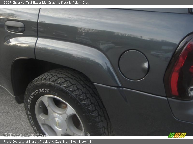 Graphite Metallic / Light Gray 2007 Chevrolet TrailBlazer LS