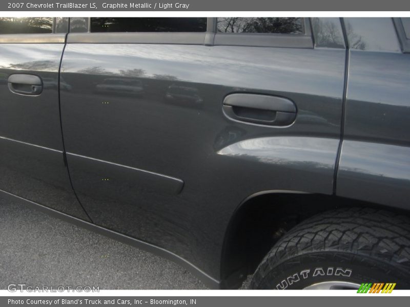 Graphite Metallic / Light Gray 2007 Chevrolet TrailBlazer LS