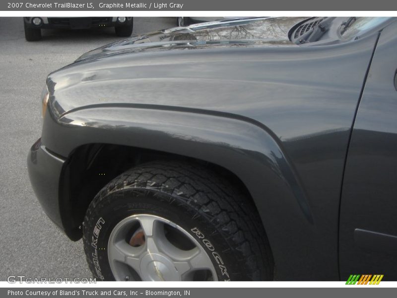 Graphite Metallic / Light Gray 2007 Chevrolet TrailBlazer LS