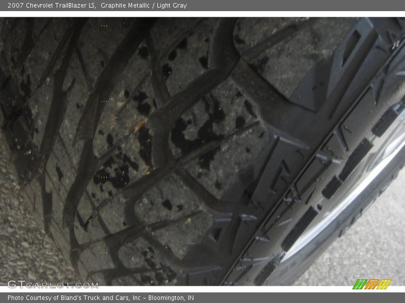 Graphite Metallic / Light Gray 2007 Chevrolet TrailBlazer LS