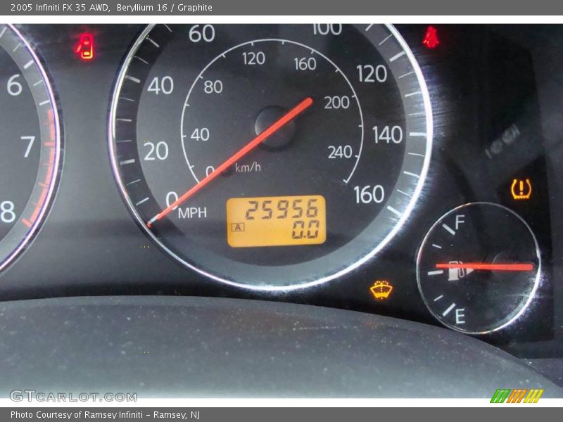 Beryllium 16 / Graphite 2005 Infiniti FX 35 AWD