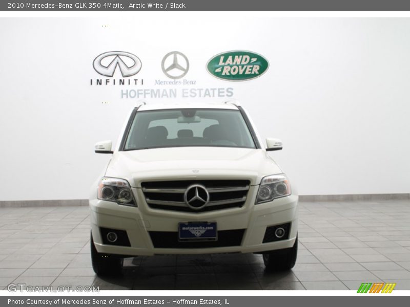 Arctic White / Black 2010 Mercedes-Benz GLK 350 4Matic