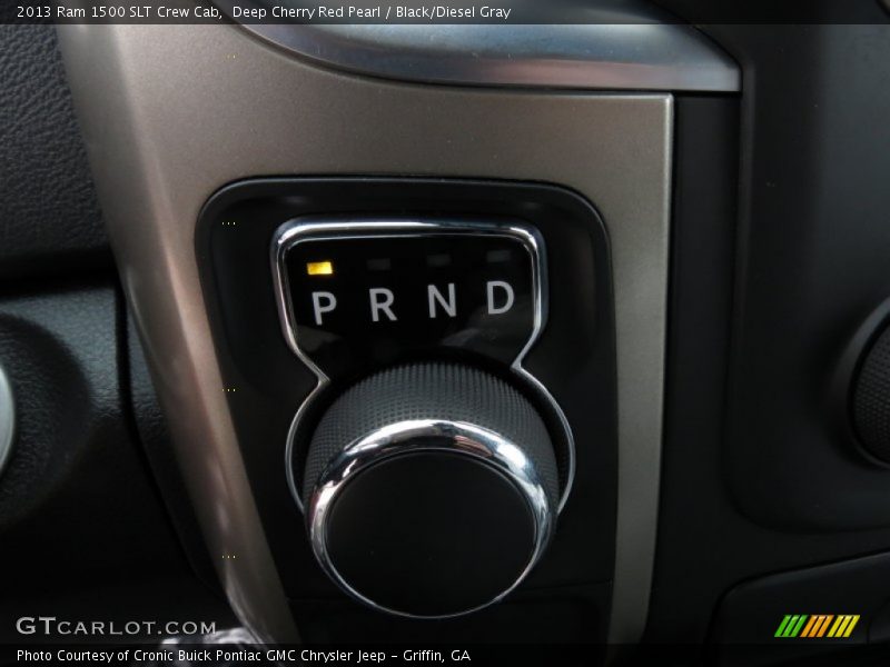 Deep Cherry Red Pearl / Black/Diesel Gray 2013 Ram 1500 SLT Crew Cab