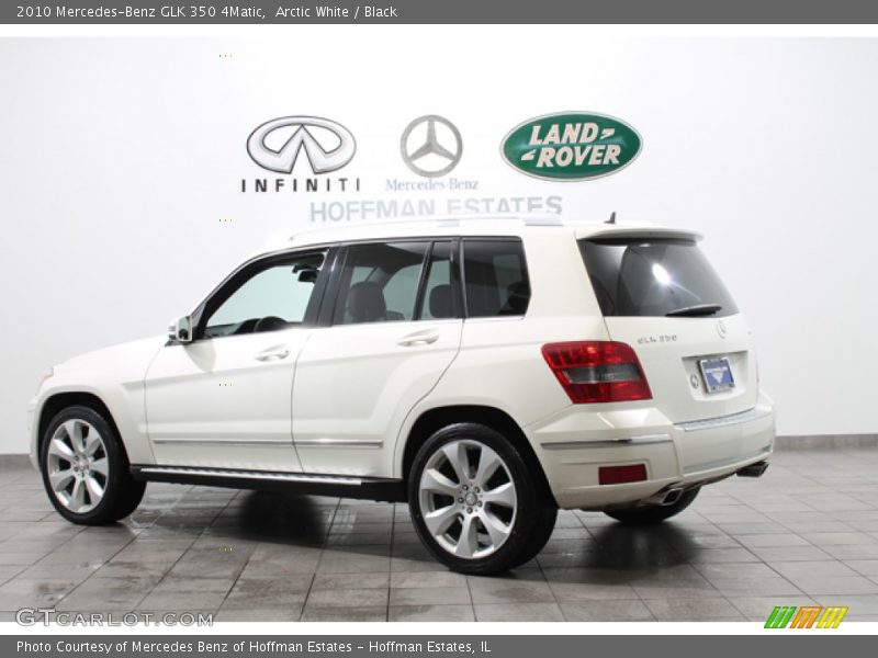 Arctic White / Black 2010 Mercedes-Benz GLK 350 4Matic
