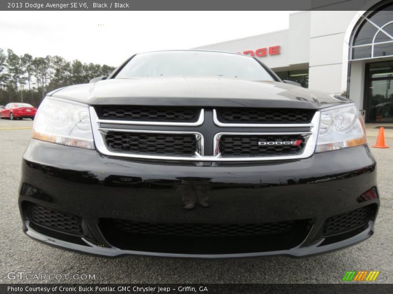 Black / Black 2013 Dodge Avenger SE V6