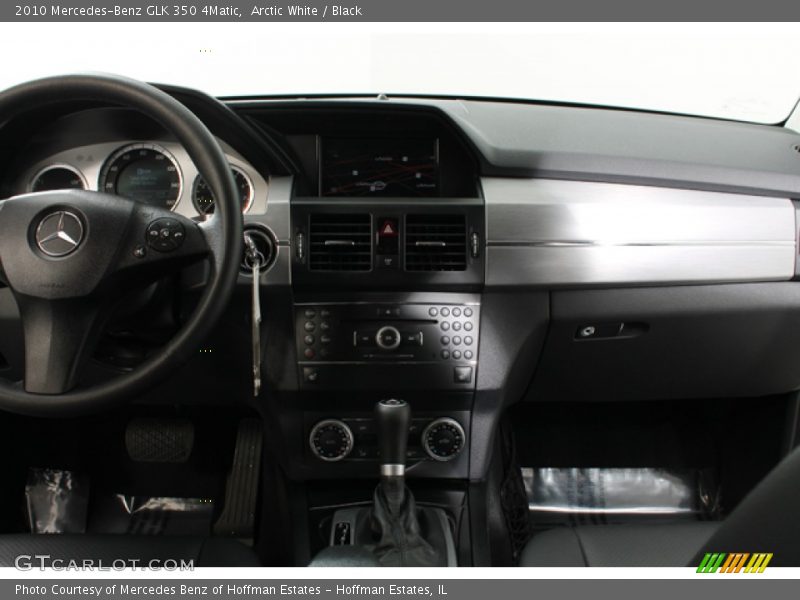 Arctic White / Black 2010 Mercedes-Benz GLK 350 4Matic