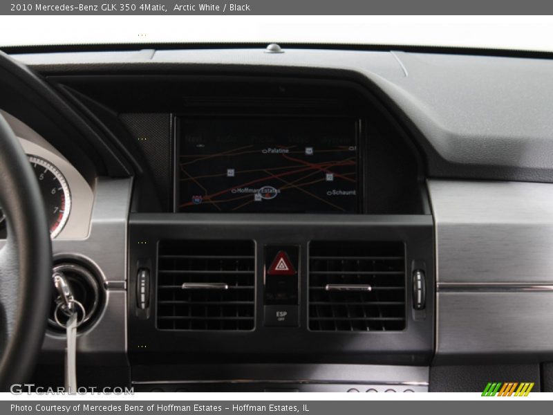 Arctic White / Black 2010 Mercedes-Benz GLK 350 4Matic