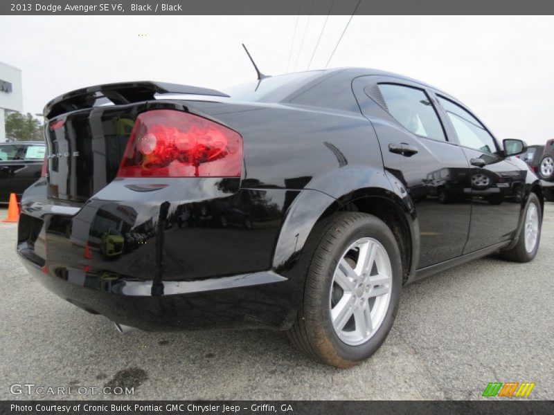 Black / Black 2013 Dodge Avenger SE V6