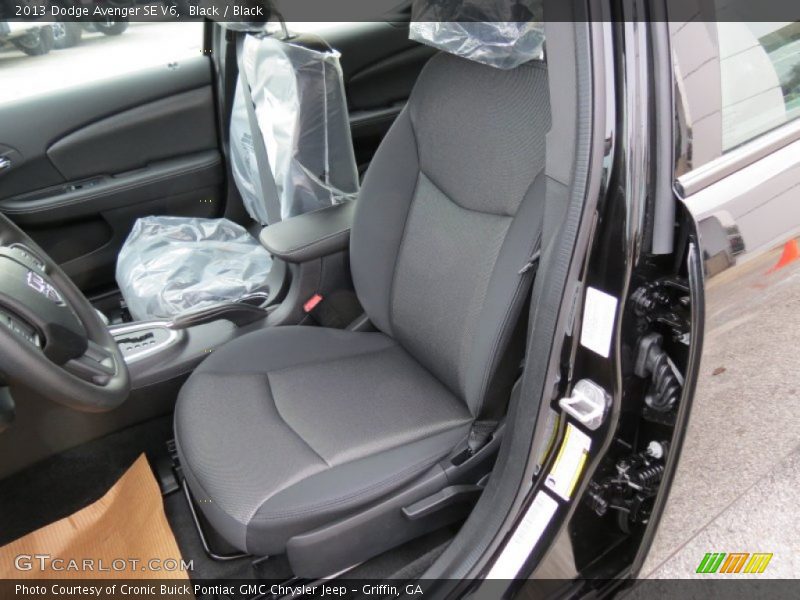 Black / Black 2013 Dodge Avenger SE V6