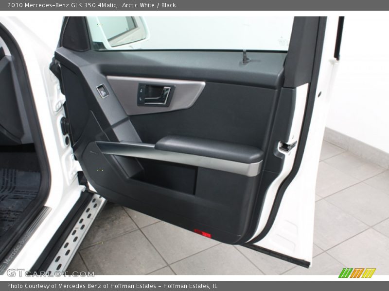 Arctic White / Black 2010 Mercedes-Benz GLK 350 4Matic