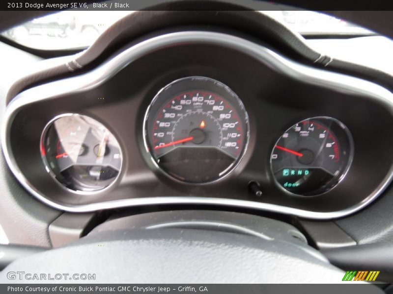Black / Black 2013 Dodge Avenger SE V6