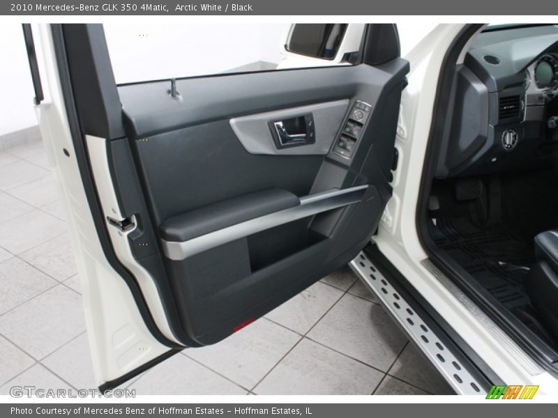 Arctic White / Black 2010 Mercedes-Benz GLK 350 4Matic