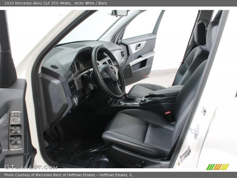 Arctic White / Black 2010 Mercedes-Benz GLK 350 4Matic