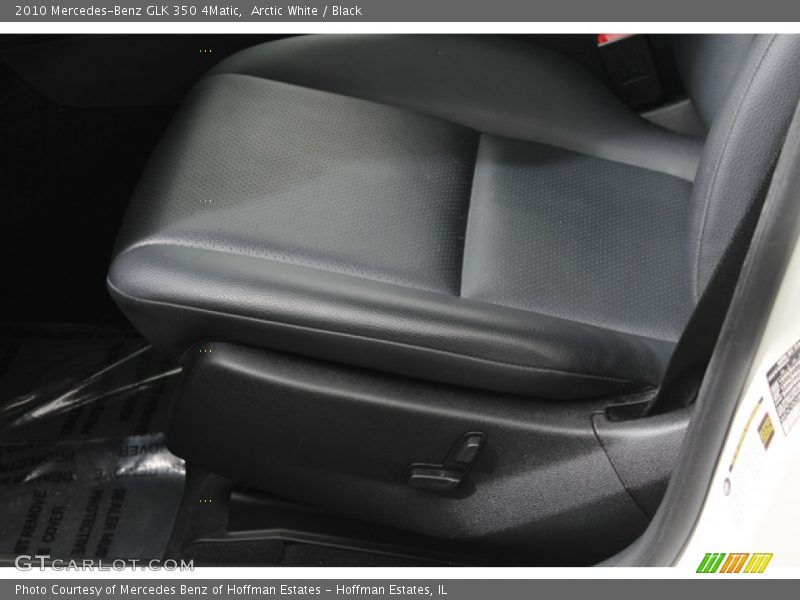 Arctic White / Black 2010 Mercedes-Benz GLK 350 4Matic
