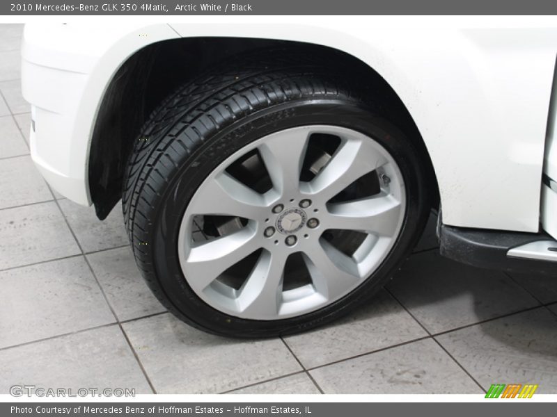 Arctic White / Black 2010 Mercedes-Benz GLK 350 4Matic
