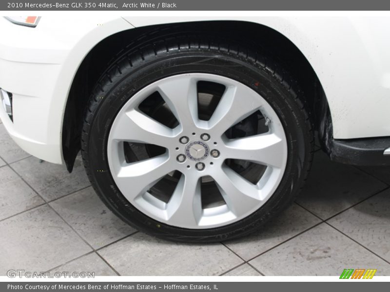 Arctic White / Black 2010 Mercedes-Benz GLK 350 4Matic