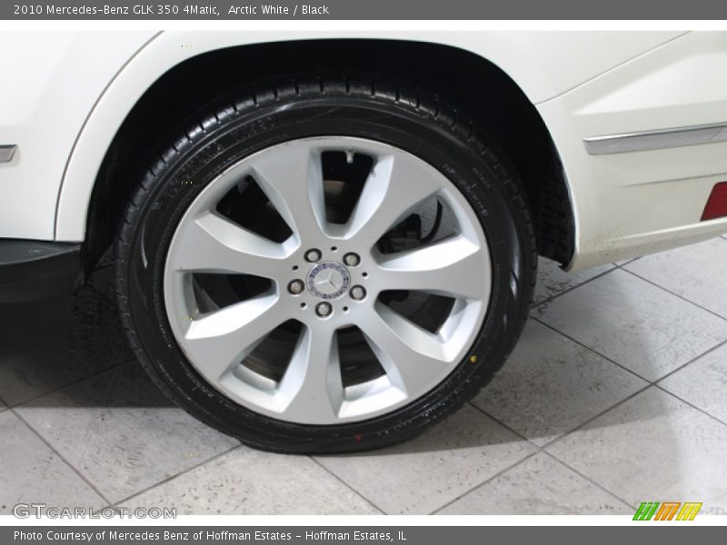 Arctic White / Black 2010 Mercedes-Benz GLK 350 4Matic