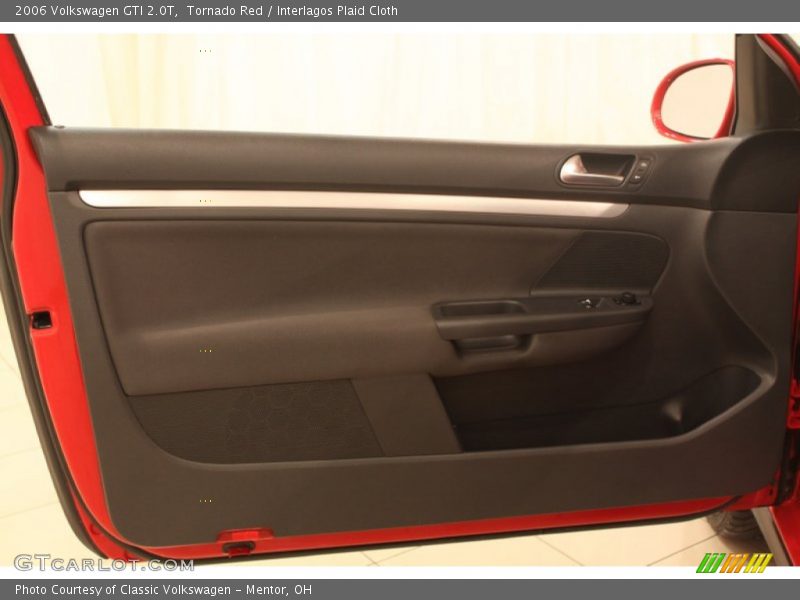 Tornado Red / Interlagos Plaid Cloth 2006 Volkswagen GTI 2.0T