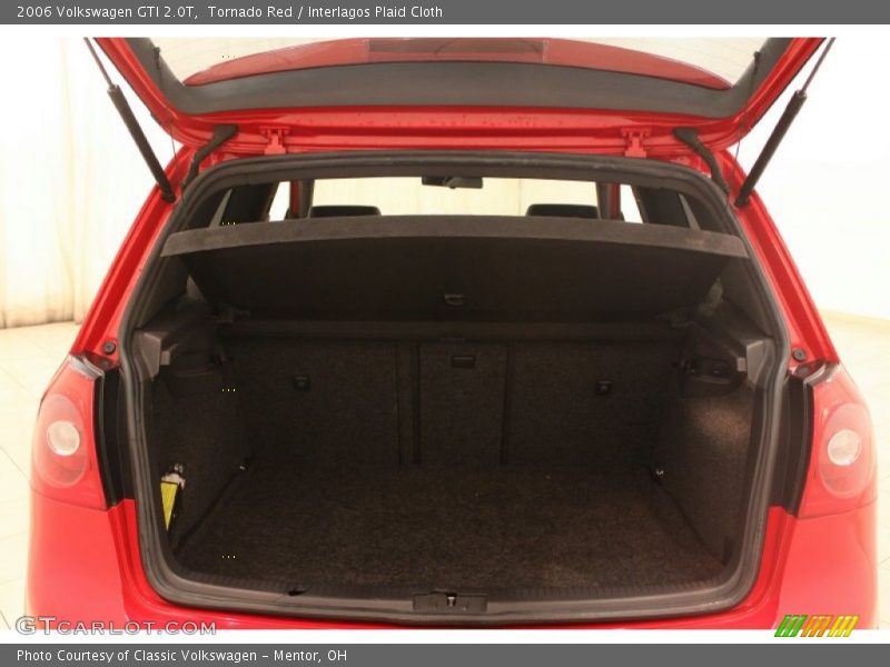 Tornado Red / Interlagos Plaid Cloth 2006 Volkswagen GTI 2.0T