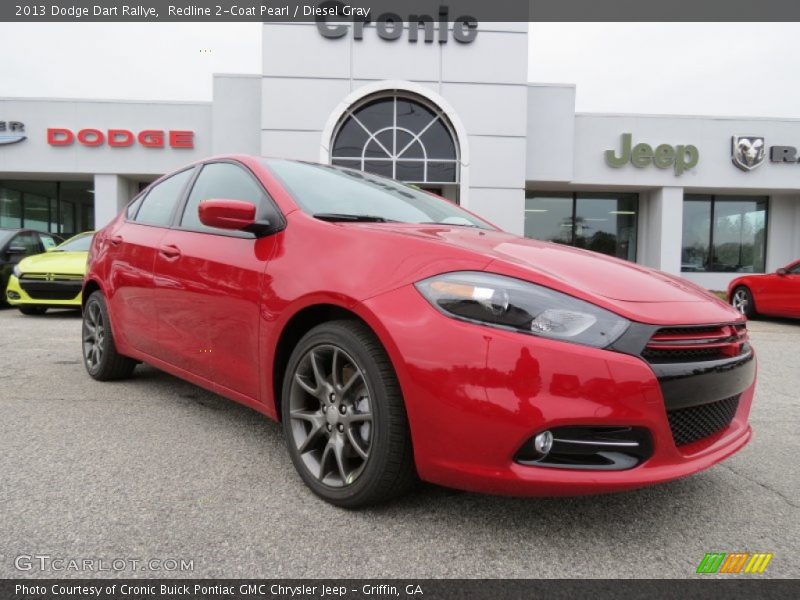 Redline 2-Coat Pearl / Diesel Gray 2013 Dodge Dart Rallye