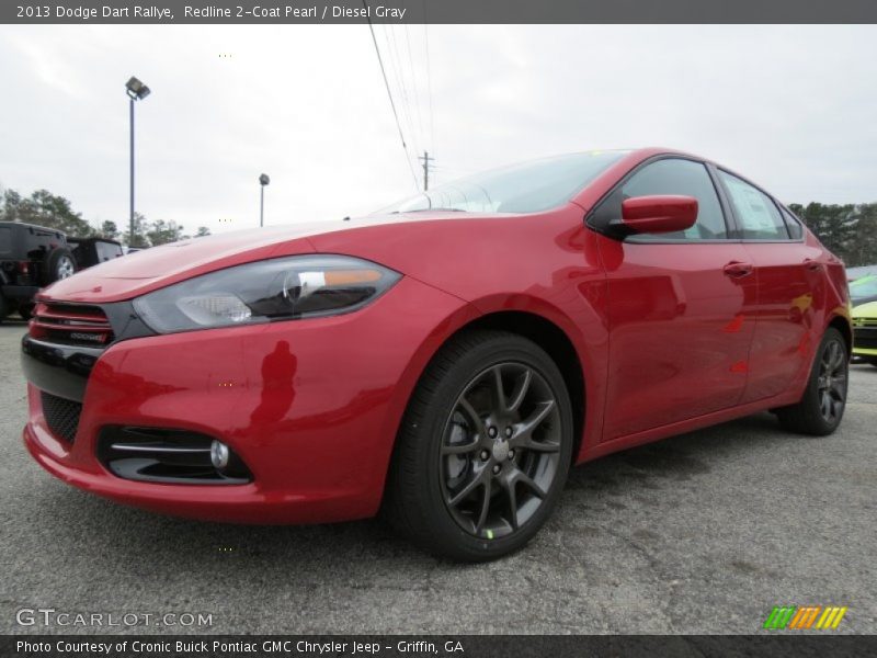 Redline 2-Coat Pearl / Diesel Gray 2013 Dodge Dart Rallye