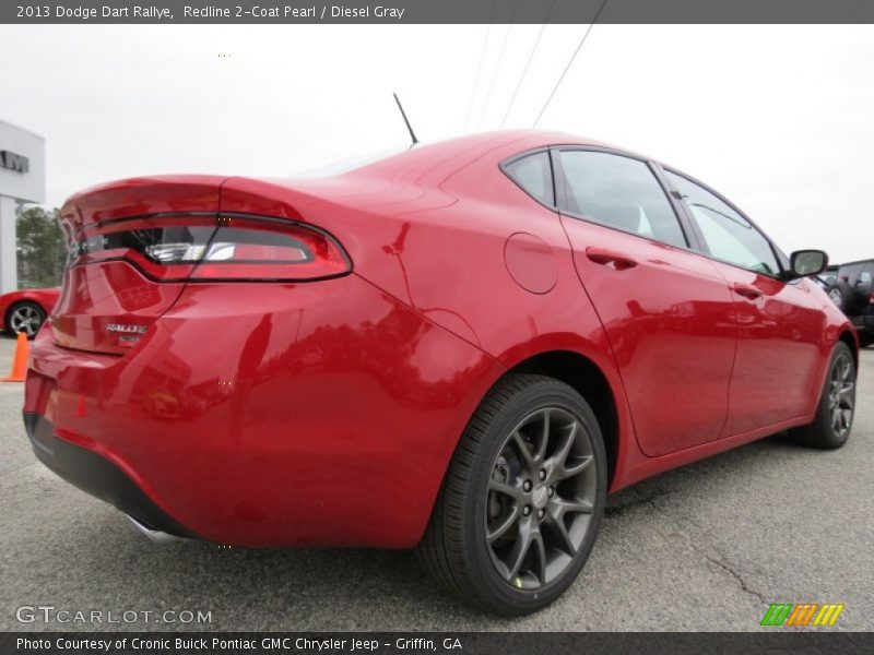 Redline 2-Coat Pearl / Diesel Gray 2013 Dodge Dart Rallye