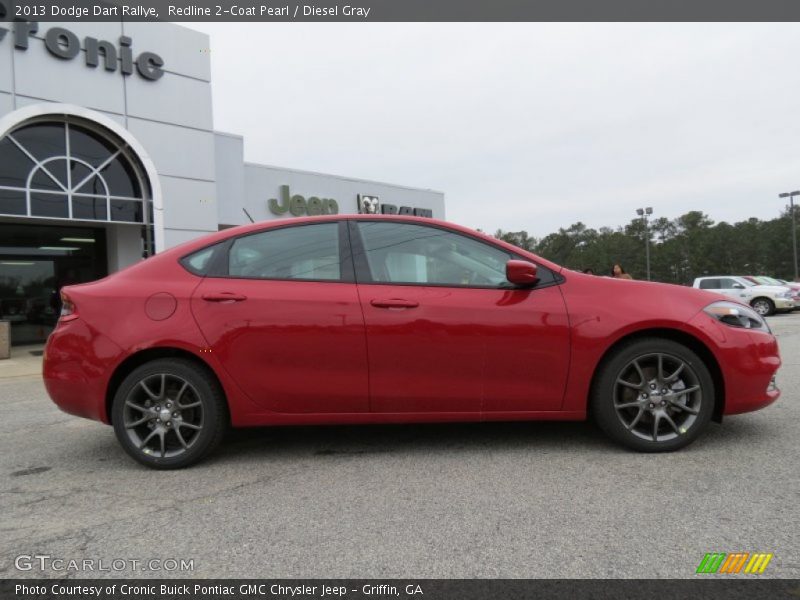 Redline 2-Coat Pearl / Diesel Gray 2013 Dodge Dart Rallye