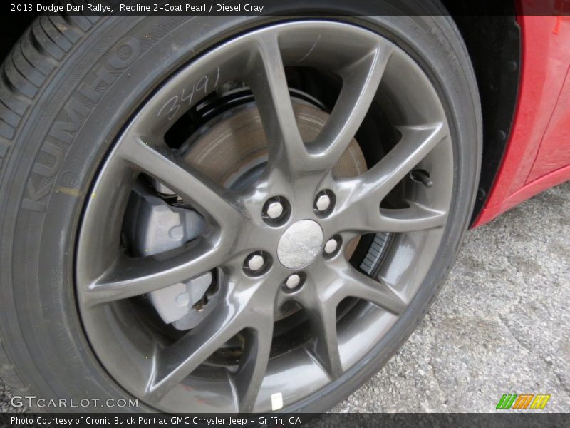 Redline 2-Coat Pearl / Diesel Gray 2013 Dodge Dart Rallye