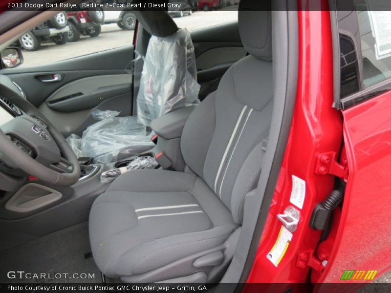 Redline 2-Coat Pearl / Diesel Gray 2013 Dodge Dart Rallye
