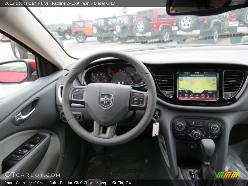 Redline 2-Coat Pearl / Diesel Gray 2013 Dodge Dart Rallye