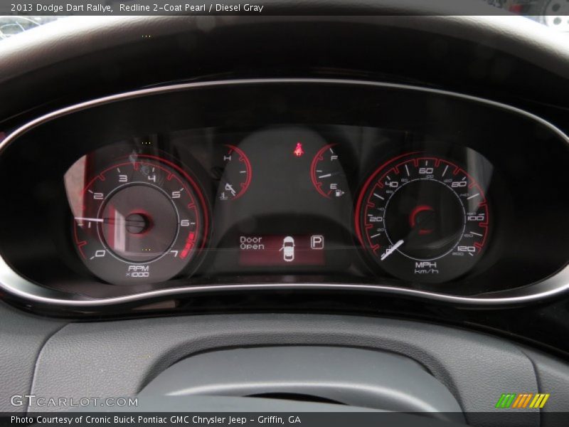 Redline 2-Coat Pearl / Diesel Gray 2013 Dodge Dart Rallye