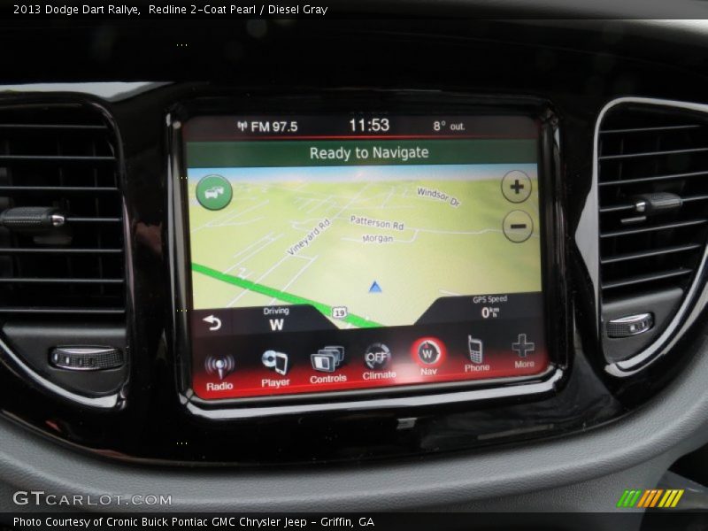 Redline 2-Coat Pearl / Diesel Gray 2013 Dodge Dart Rallye