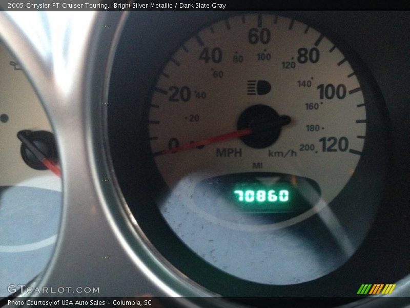 Bright Silver Metallic / Dark Slate Gray 2005 Chrysler PT Cruiser Touring