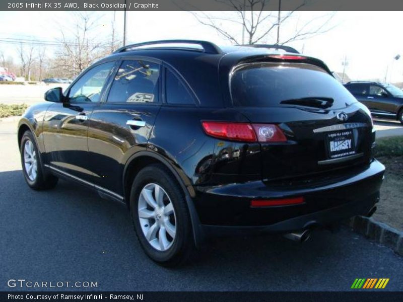 Black Obsidian / Graphite 2005 Infiniti FX 35 AWD