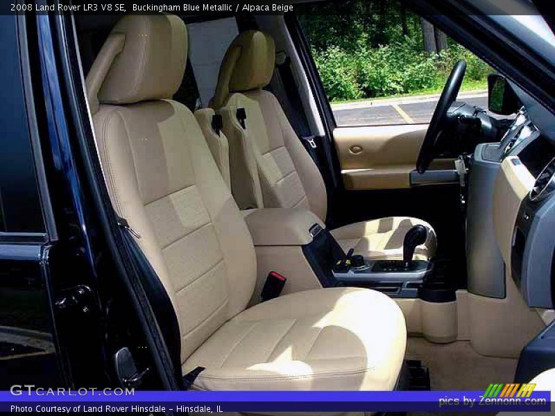 Buckingham Blue Metallic / Alpaca Beige 2008 Land Rover LR3 V8 SE