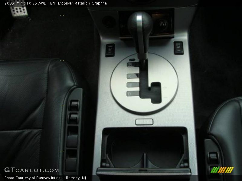Brilliant Silver Metallic / Graphite 2005 Infiniti FX 35 AWD
